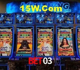 Recursos de Bônus Bet03